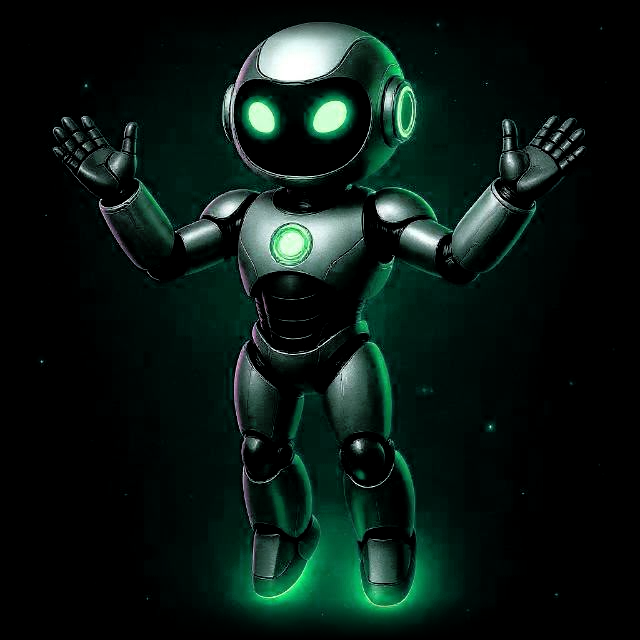 Robot de Next-YasIA saludando con los brazos abiertos